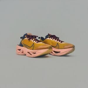 Nike Women’s ZoomX Vista Grind Yellow & Pink Sneakers - Size 8.5